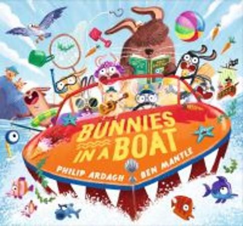 Bunnies in a boat