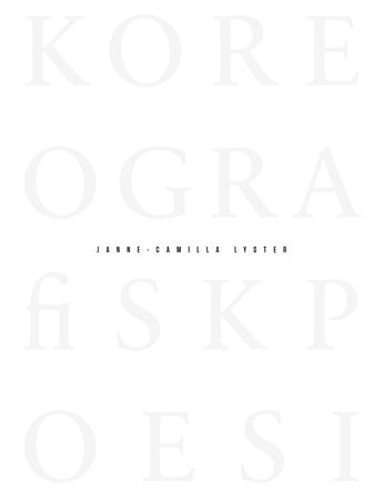 Koreografisk poesi