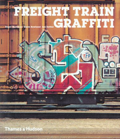 Freight train graffiti