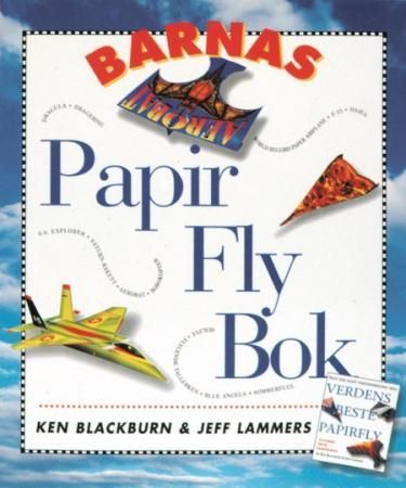 Kids' paper airplane book