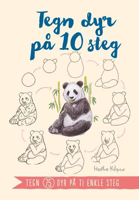 Tegn dyr på 10 steg