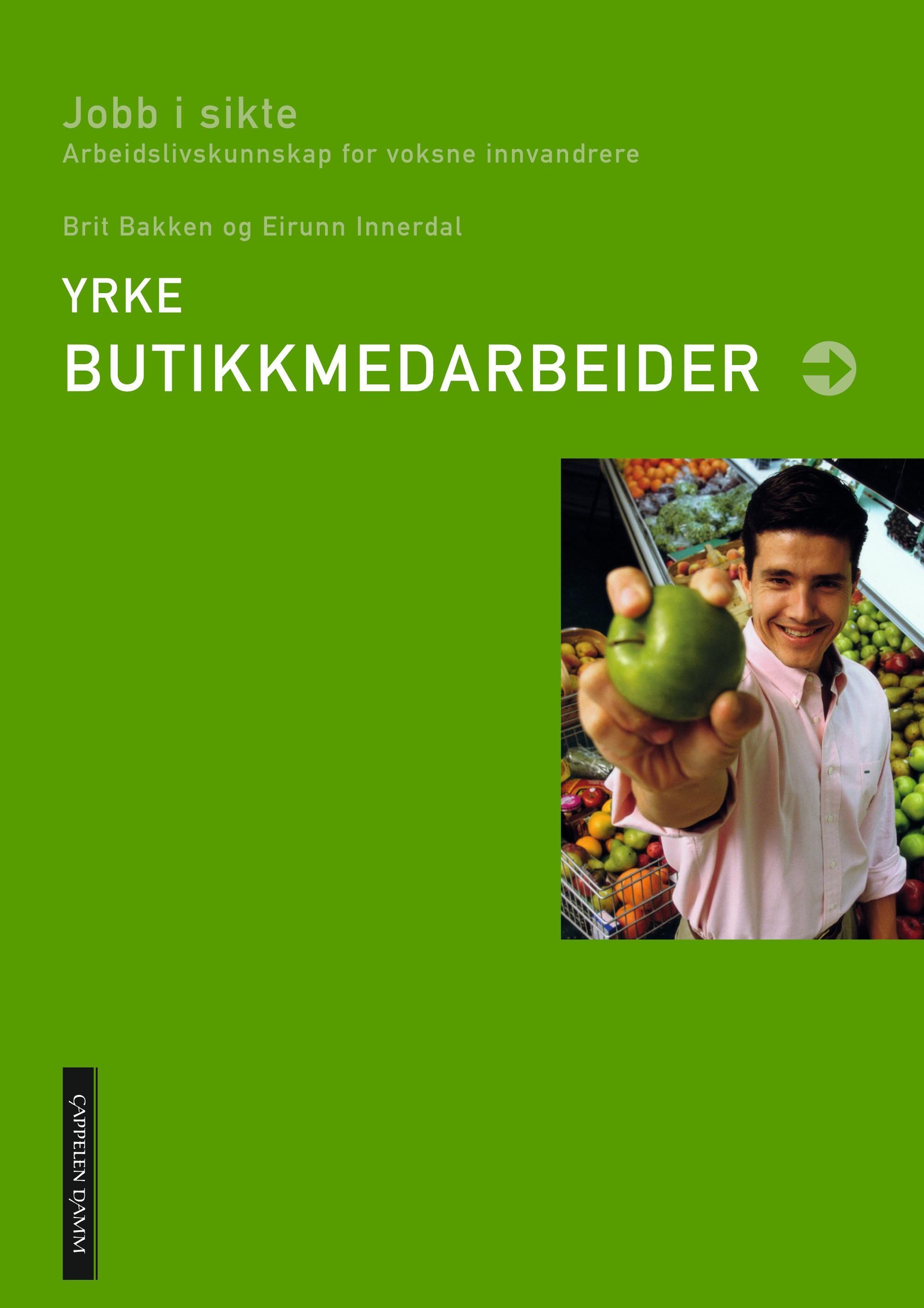 Yrke butikkmedarbeider