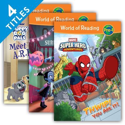 World of reading level pre-1 set 4