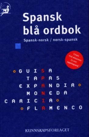 Spansk blå ordbok