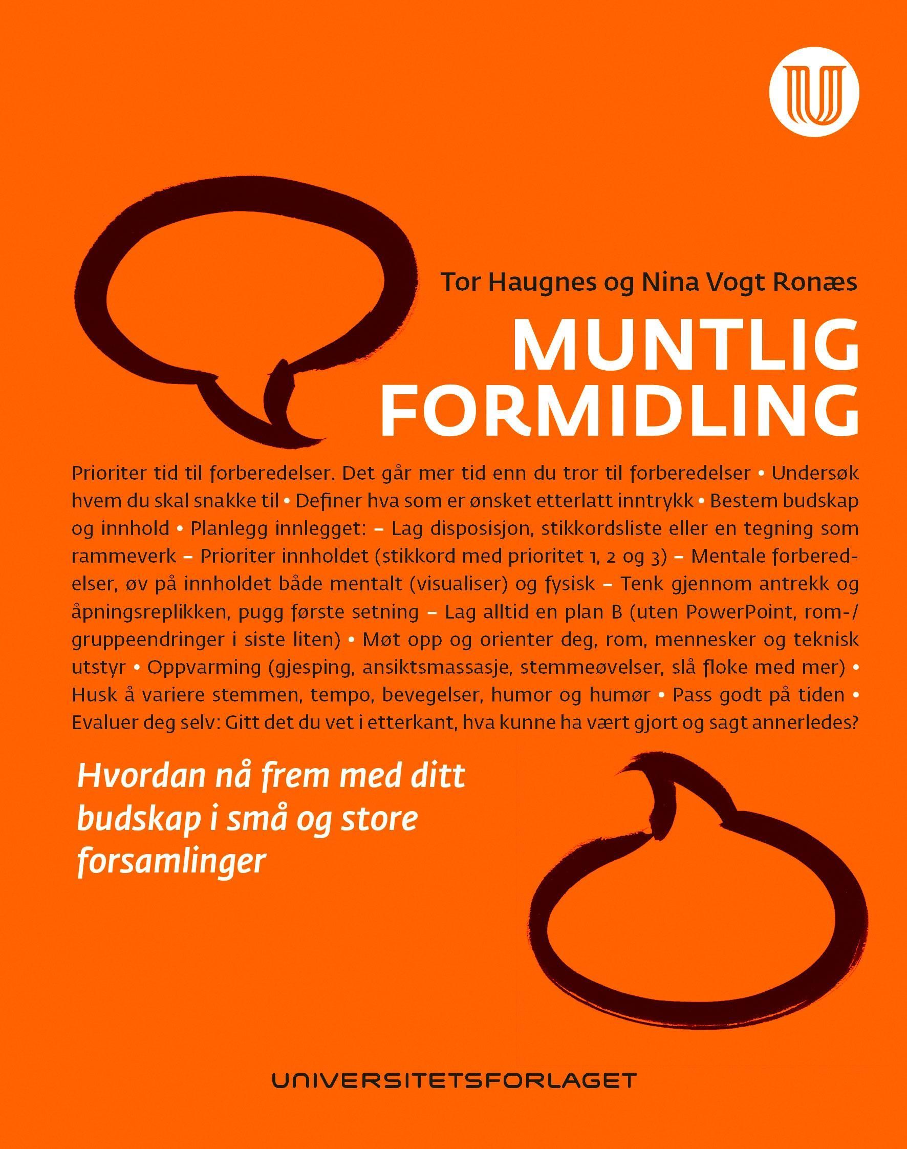 Muntlig formidling