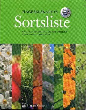 Hageselskapets sortsliste