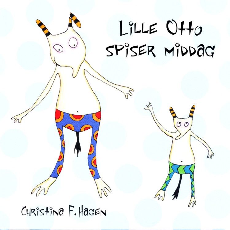 Lille Otto spiser middag
