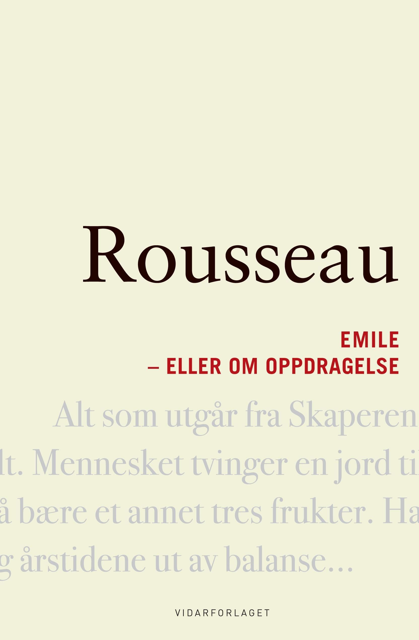 L'Émile, ou De l'éducation