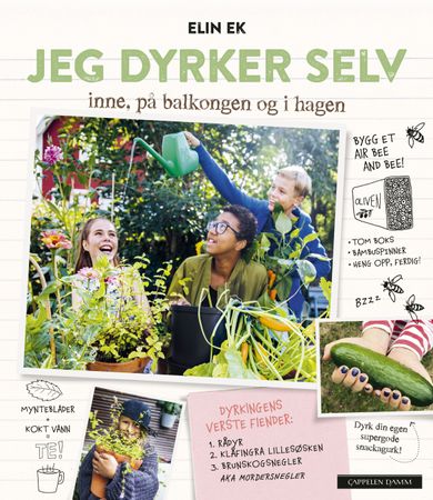 Jag odlar inomhus, på balkongen och i trädgården