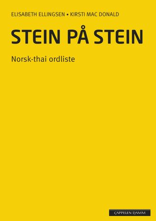 Stein på stein. Norsk-thai ordliste