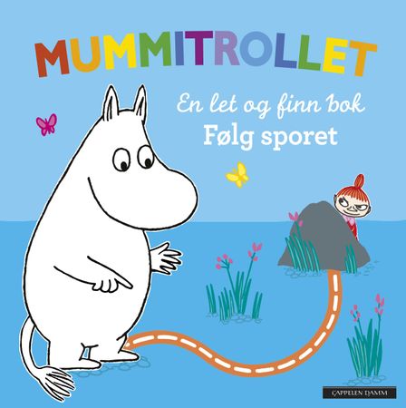Moomin finger trail book