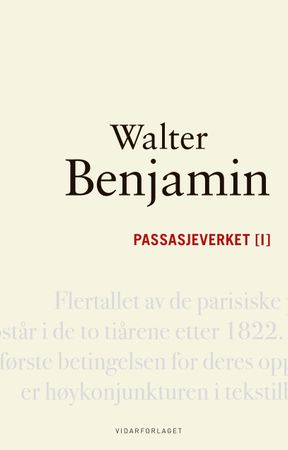 Passagenwerk. I