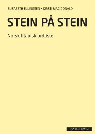 Stein på stein. Norsk-litauisk ordliste