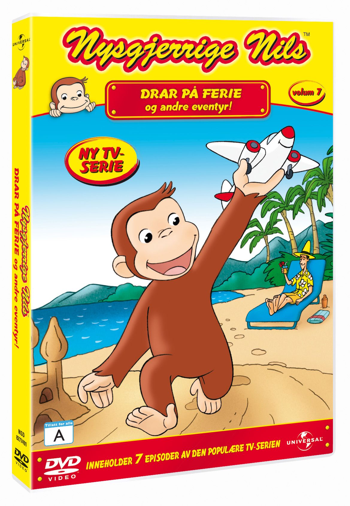 Curious George takes a vacation and discovers new things!