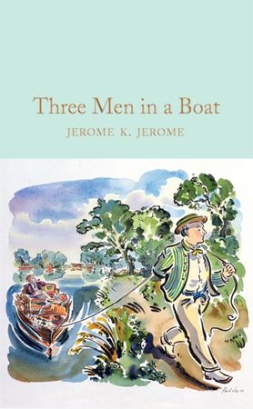 Three men in a boat