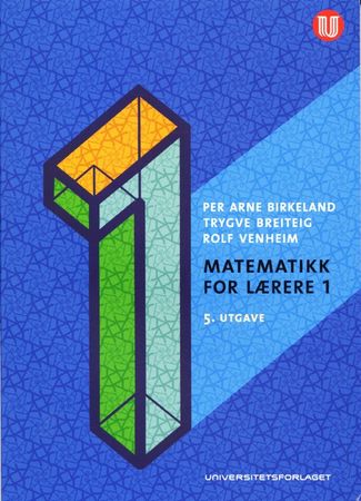 Matematikk for lærere 1