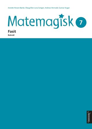 Matemagisk 7. Fasit