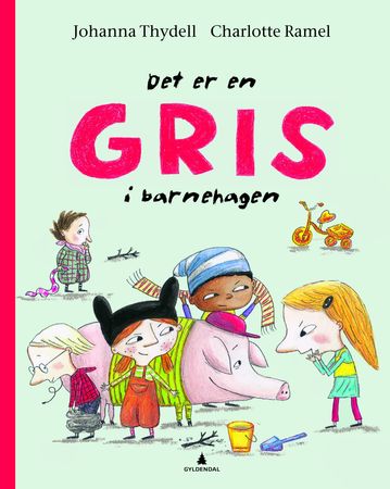 Det är en gris på dagis