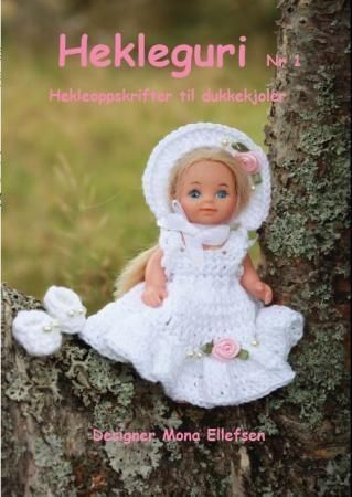 Hekleoppskrifter til dukkekjoler