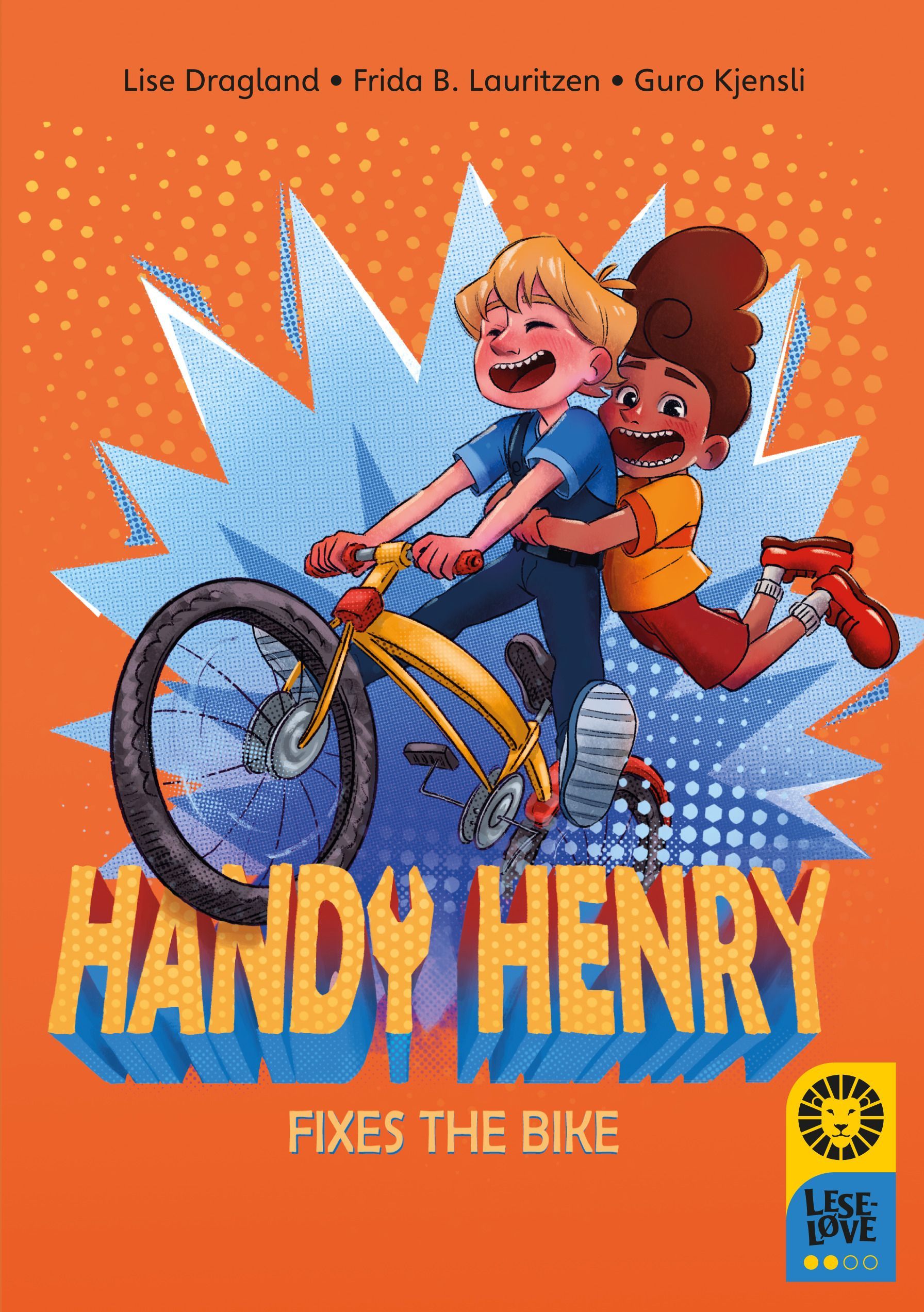Handy Henrik fikser sykkelen