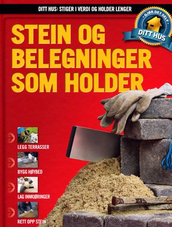 Stein og belegninger som holder