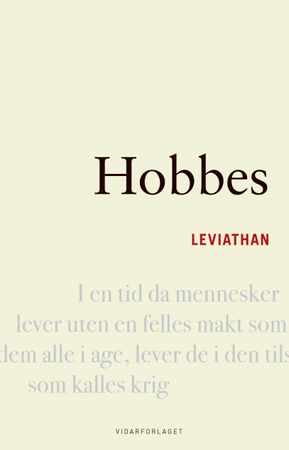 Leviathan, or The matter, forme and power of a common wealth ecclesiasticall and civil. Del 1 og 2