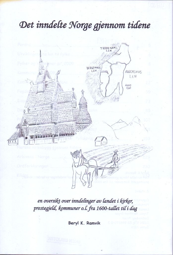 Det inndelte Norge gjennom tidene