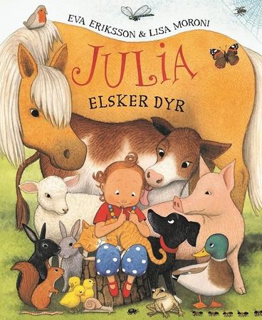 Julia gillar djur!