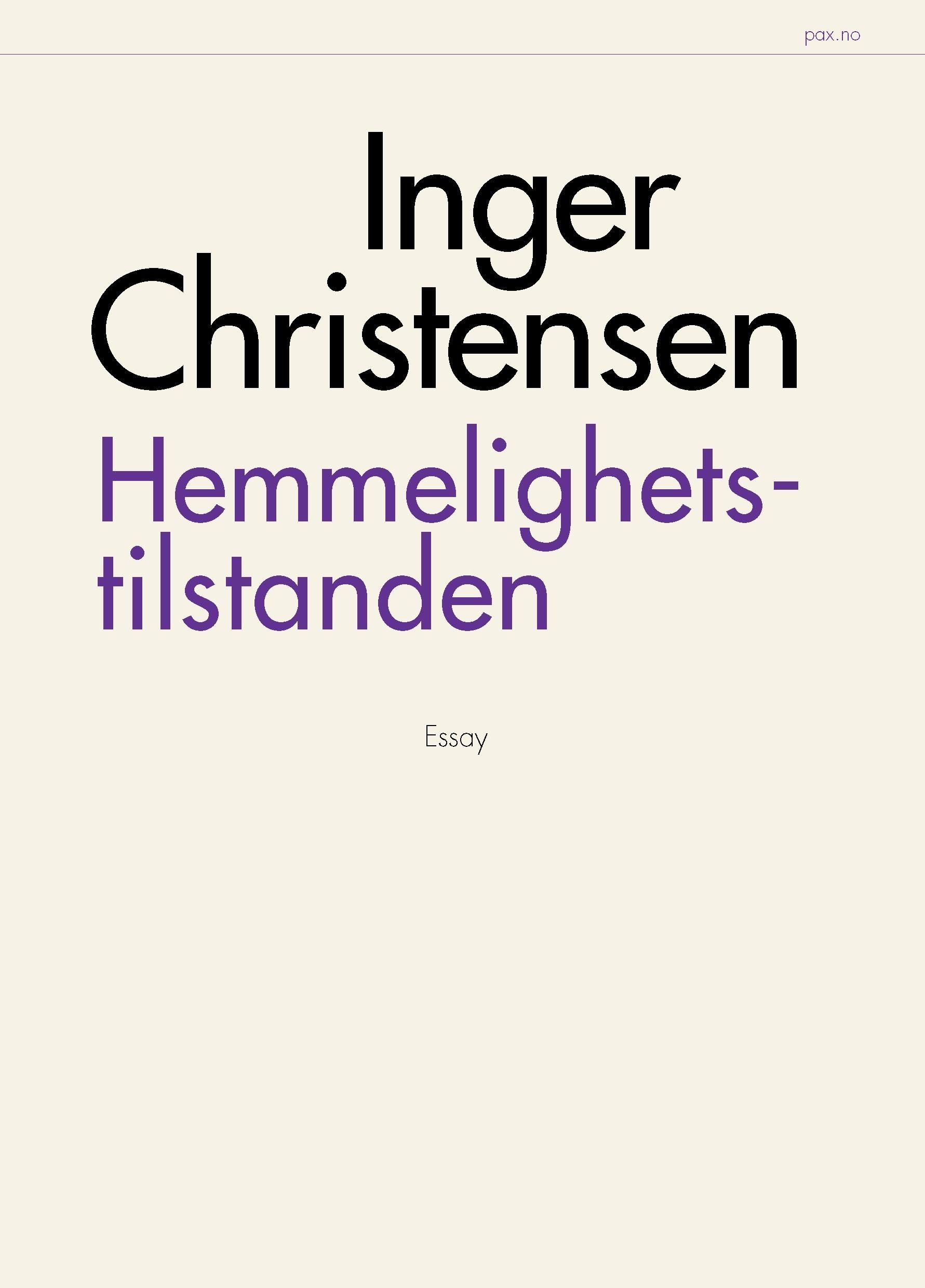 Hemmelighedstilstanden