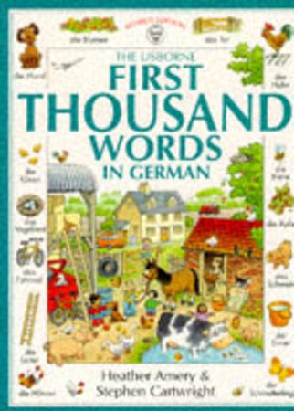 The Usborne first thousand words in German