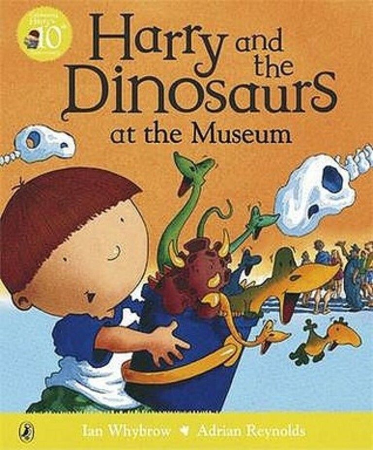 Harry and the dinosaurs at the museum