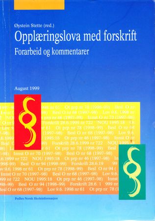 Opplæringslova med forskrift