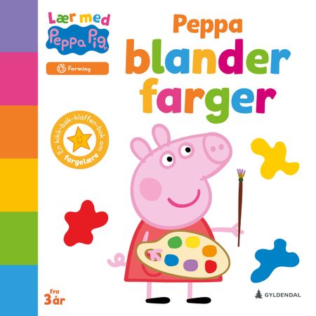 Peppa mixes colours
