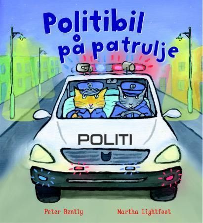 Police car on patrol