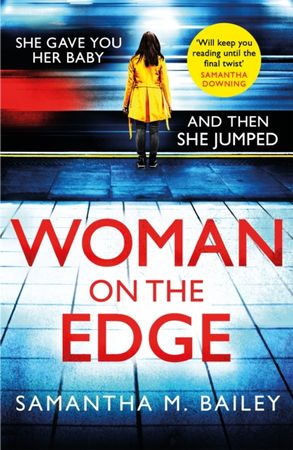 Woman on the edge