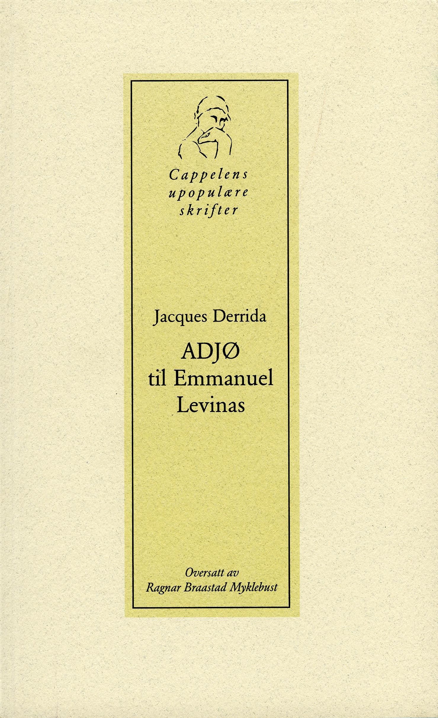 Adieu à Emmanuel Levinas