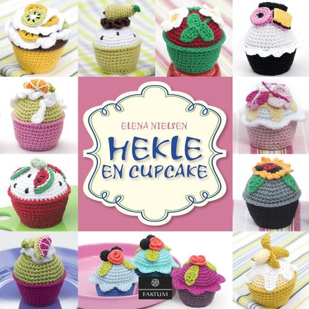 Heklede cupcakes