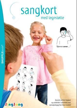 Sangkort med tegnstøtte