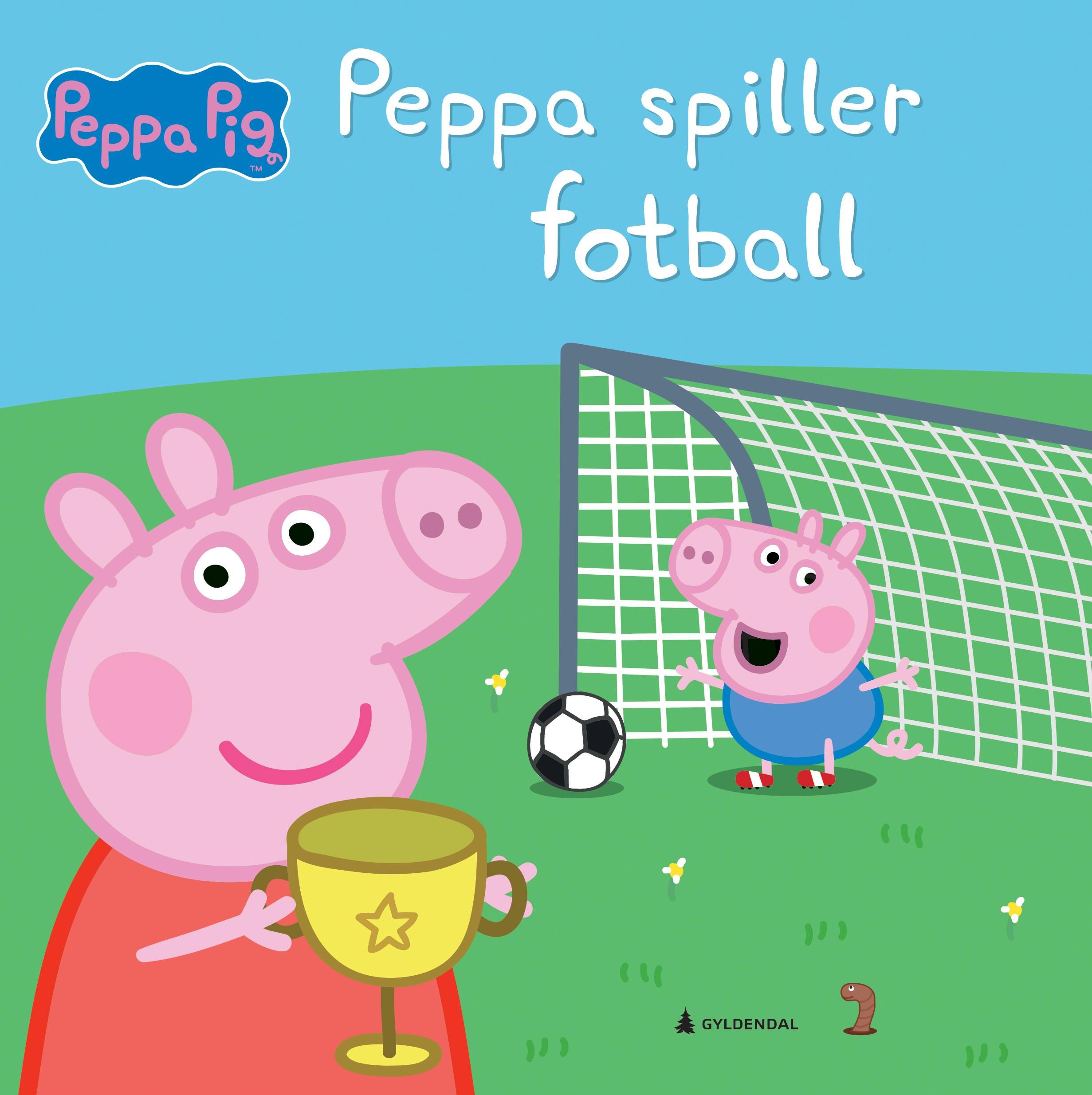 Peppa plays football