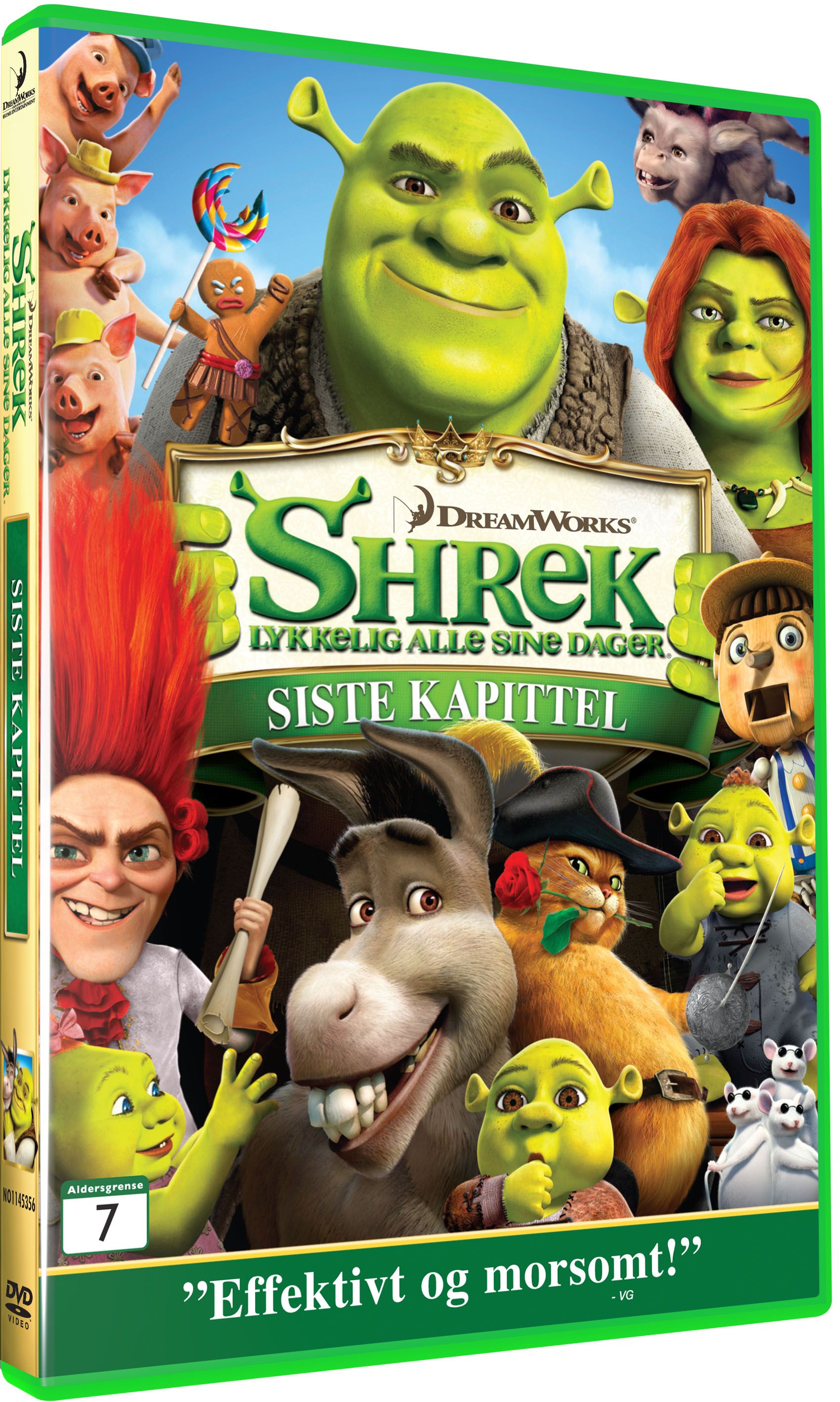 Shrek forever after. Siste kapittel. Lykkelig alle sine dager