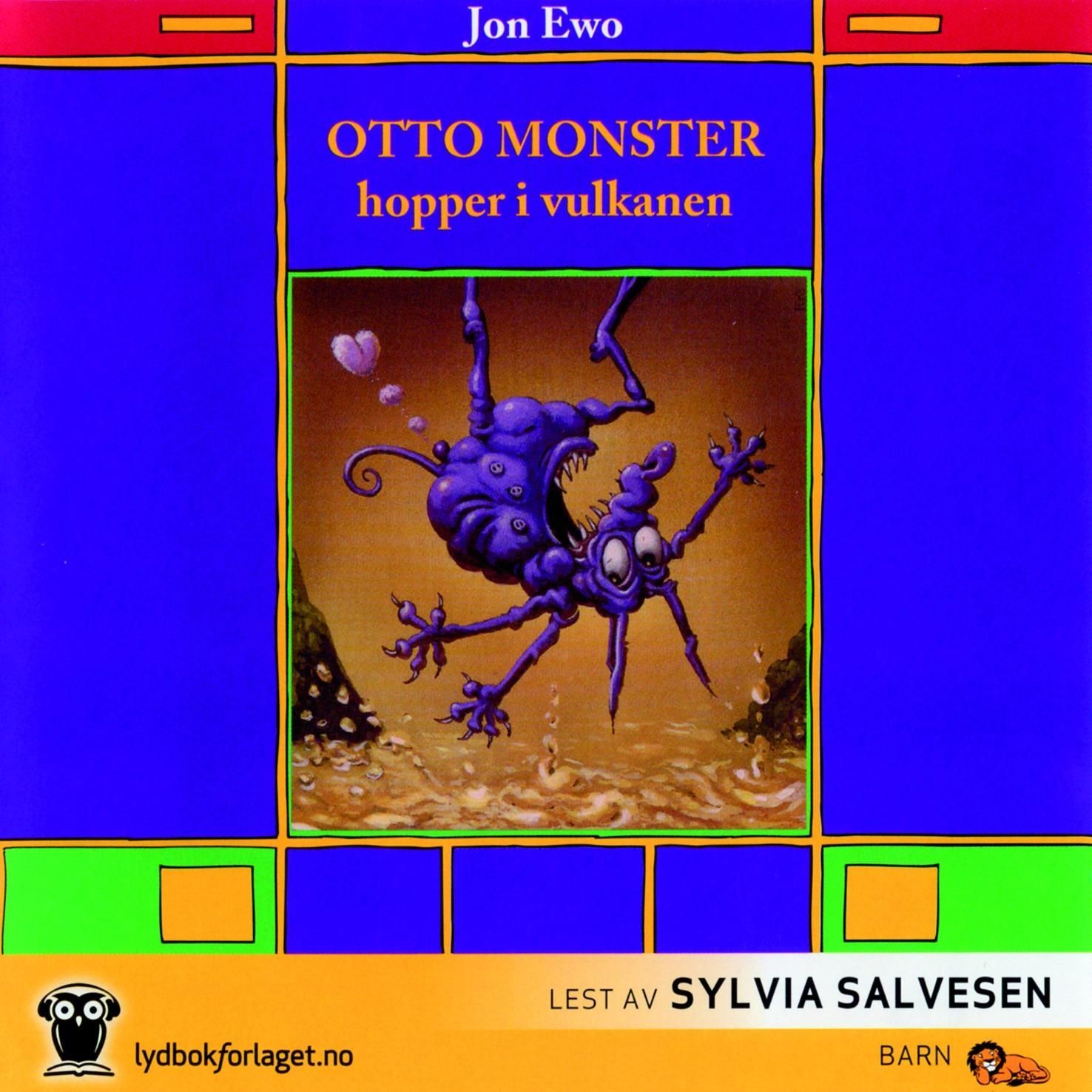 Otto Monster hopper i vulkanen