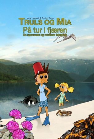 Truls og Mia på tur i fjæren
