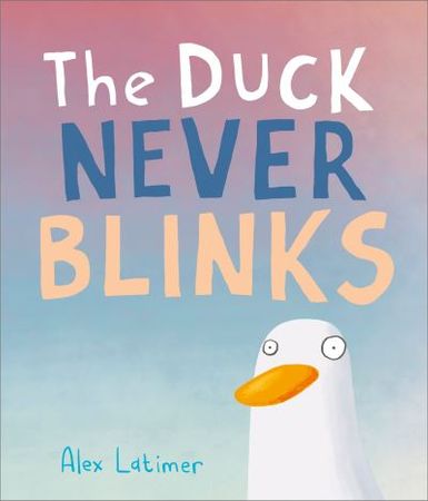 The duck never blinks