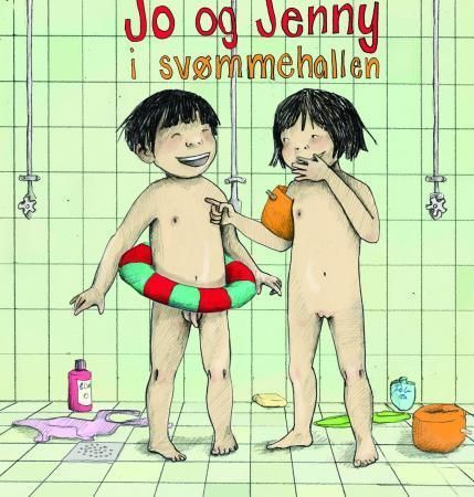 Jo og Jenny i svømmehallen
