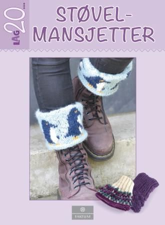 Knitted boot cuffs