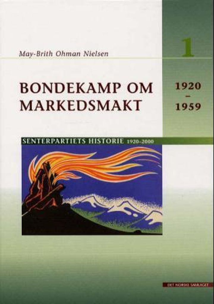 Senterpartiets historie. 1. 1920-1959 : bondekamp om markedsmakt