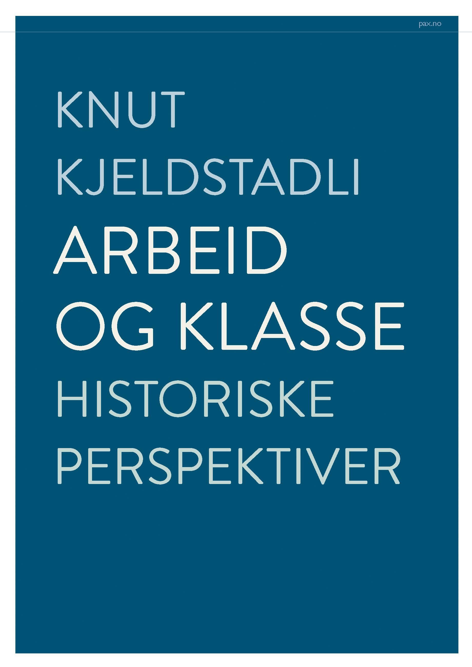 Arbeid og klasse