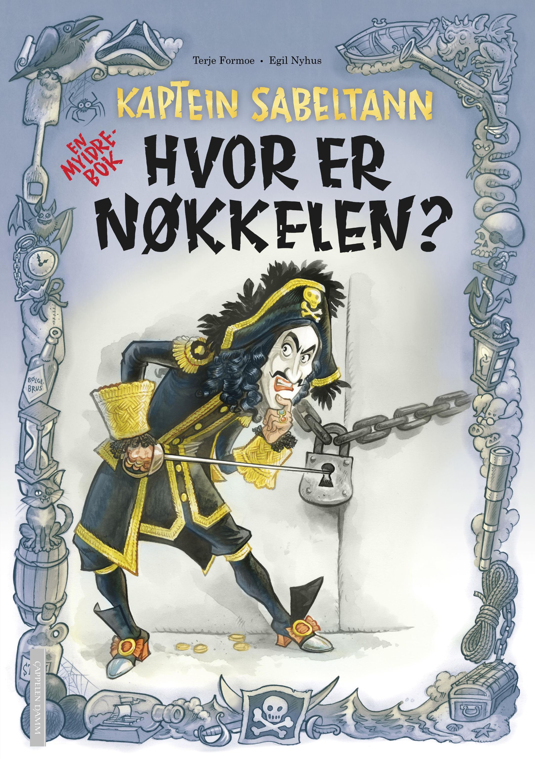 Kaptein Sabeltann : hvor er nøkkelen?