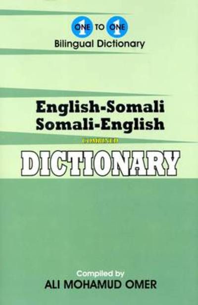 English-Somali, Somali-English dictionary