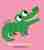 Petit Croco est joyeux